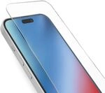 Glas-Displayschutz f&uuml;r iPhone 16/15, Transparent