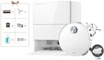 X60 Pro Ultra Complete White Saugroboter mit Wischfunktion