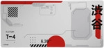 GXT 759 XXL Gaming-Mauspad, Wei&szlig;/Rot
