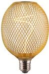 LED-Filamentlampe, E27, Mesh, amber, klar, extra Warmwei&szlig;, dimmbar (00232607)