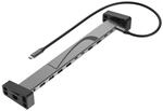 "USB-C-Docking-Station ""Connect2Office Work"", Silikon-Standf&uuml;&szlig;e, 12 Ports