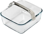 Airfryer-Schale aus Glas mit abnehmbarem Griff 2 Liter Airfryer-Zubeh&ouml;r