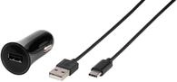 Super Fast Car Charger Set, Kfz Schnellladeger&auml;t inkl. USB Type-C&trade; Kabel, 15W