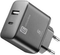 Dual Port Travel Charger 25W Black (60046) Ladeger&auml;t