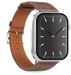 Puro Florence Lederarmband f&uuml;r Apple Watch 38 - 49mm, Braun