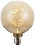LED-Filamentlampe, E27, Globe G125, amber, klar, extra Warmwei&szlig;, dimmbar (00232610)