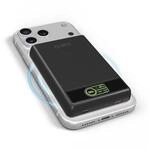 Magnetische Powerbank 10000 mAh, MagSafe-kompatibel, mit integriertem Smart-Display,