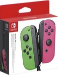 Joy-Con 2er gr&uuml;n/pink V2 (Wechselbare Batterie) Neon Nintendo Switch Controller
