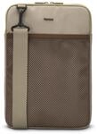 "Laptop-/Tablet-Sleeve ""To Go"" zum Umh&auml;ngen, bis 31 cm (12,1""), Beige-Braun
