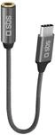 Smartphone-Adapter Typ C Stecker - Buchse, Schwarz