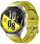 WATCH GT 7 Pro, 46 mm, Geh&auml;use aus Titanlegierung + gelbem Fluorelastomer-Armband