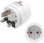 Reiseadapter Typ G, 3-polig, f&uuml;r England, Commonwealth und UK (00223486)