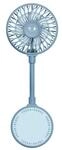 Ventilator magnetisch mit intgriertem Standfu&szlig;, Bubbly Blue (00233163)