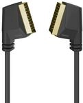 Scart-Verbindungskabel, Stecker - Stecker, vergoldet, 1,5 m (00205082)