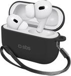 Silikon-Etui f&uuml;r Apple AirPods Pro 2, Schwarz
