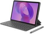 Idea Tab + Stift + Folio Tastatur, 6 GB + 128 GB, Luna Grey, 11 Zoll