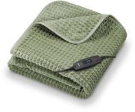 HD 72 Waffle Sage Green Heizdecke