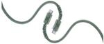Flexi Braided Data Cable 1,5 m USB Typ-C/ Typ-C 100W Green (61619)