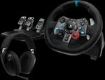 G29 EU + G321 Driving Force Lenkrad und Pedale + Kabelloses LIGHTSPEED...