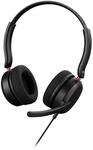 "Office-Headset ""CHS-200"" f&uuml;r PC, Business-Kopfh&ouml;rer mit Kabel und Mikrofon