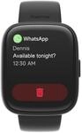 "Smartwatch ""4000"", Telefonfunktion, Schlafanalyse, wasserdicht, 46 mm, SW
