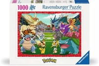 Puzzle Pok&eacute;mon Kr&auml;ftemessen - 1000 Teile