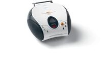 SCD-24 wei&szlig; Radiorekorder mit CD-Spieler