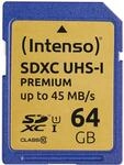 SDXC Card UHS-I Premium 64 GB
