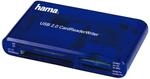 "USB-2.0-Multi-Kartenleser ""35in1"", Blau (00055348)"