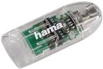 "USB-2.0-Kartenleser ""8in1"", SD/microSD, Transparent (00091092)"