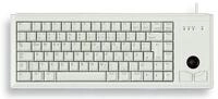 G84-4400 Corded DE-Layout hellgrau TRACKBALL Tastatur
