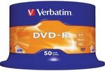 DVD-R, 4.7 GB, 16x, 50er Pack DVD-Rohlinge