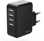 Ladeger&auml;t, 4-fach USB, 4.8 A, schwarz (00173676)