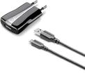 USB-Netzteil mit Kabel schwarz (60053)