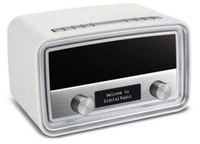 UR190WE wei&szlig; DAB+-Retroradio