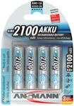 NiMH Akku Mignon AA 2100 mAh maxE 4er Blister Akku