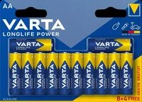 LONGLIFE Power AA, 8+4 Blister Batterie