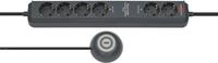Eco-Line Comfort Switch Plus EL CSP 24 6-fach anthrazit 1,5m Steckdosenleiste