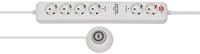 Eco-Line Comfort Switch Plus EL CSP 24 Steckdosenleiste 6-fach weiss 1,5m H05VV-F