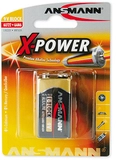 X-Power 9V-Block E, 1er Blister Batterie