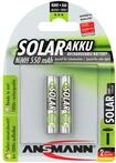 Solar NiMH Akku Micro AAA 550 mAh maxE 2er Blister Akku