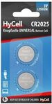 Knopfzelle CR 2025, 2er Blister