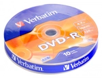DVD-R Matt Silver 4.7GB, 16x, 10er Pack DVD-Rohlinge
