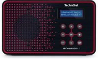 TECHNIRADIO 2 schwarz/rot DAB Radio