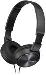 MDR-ZX310 schwarz On-Ear Kopfh&ouml;rer