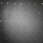LED Lichternetz, mit Lichtsensor und 6h und 9h Timer, 210cm
