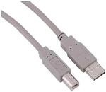 USB-2.0-Kabel, Grau, 1,80 m (00029099)