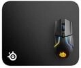 QcK Medium, Gaming-Mauspad, Schwarz