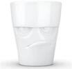 Henkelbecher 350ml - Grummelig wei&szlig; Tasse