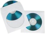 CD-/DVD-Papier-Schutzh&uuml;llen, Wei&szlig;, 50er-Pack (00051173)